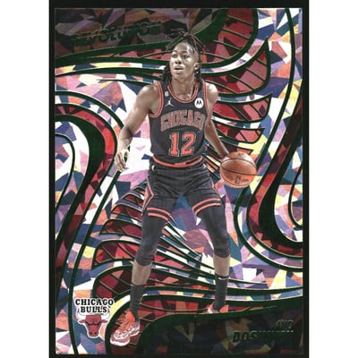 2022-23 Panini Revolution Chinese New Year Emerald #71 Ayo Dosunmu
