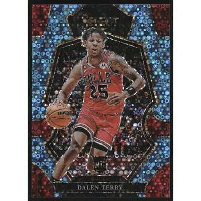 2022-23 Select Prizms Light Blue Disco #188 Dalen Terry