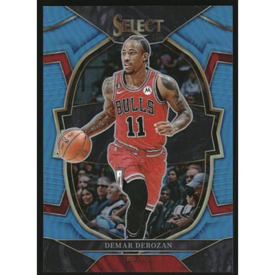 2022-23 Select Prizms Light Blue #5 DeMar DeRozan