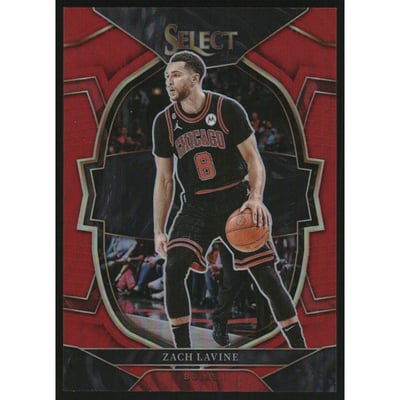 2022-23 Select Prizms Red #34 Zach LaVine
