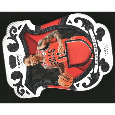 2023-24 Crown Royale Coat of Arms Jerseys #2 DeMar DeRozan
