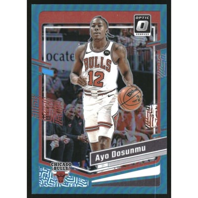 2023-24 Donruss Optic Aqua #24 Ayo Dosunmu