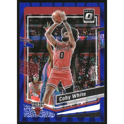 2023-24 Donruss Optic Blue Seismic #125 Coby White