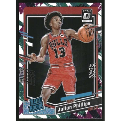 2023-24 Donruss Optic Jazz #231 Julian Phillips RR