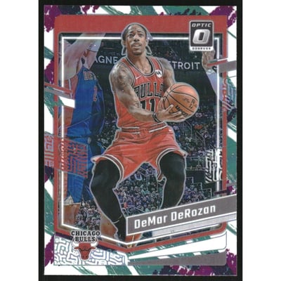 2023-24 Donruss Optic Jazz #43 DeMar DeRozan