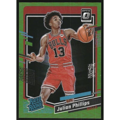 2023-24 Donruss Optic Lime Green #231 Julian Phillips RR