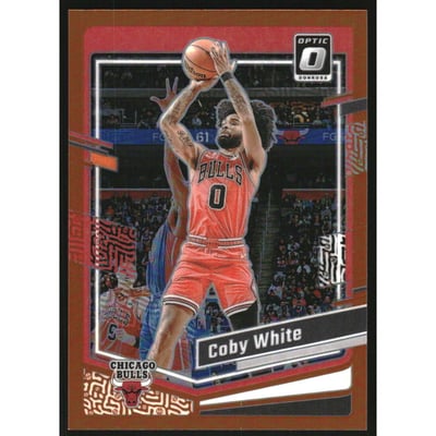 2023-24 Donruss Optic Orange #125 Coby White