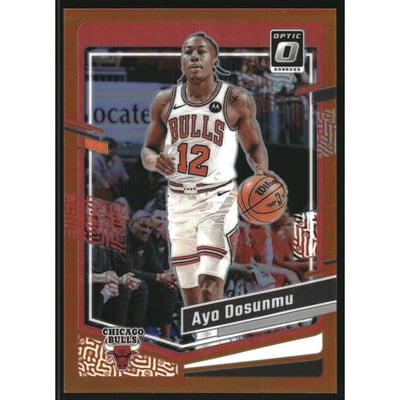 2023-24 Donruss Optic Orange #24 Ayo Dosunmu