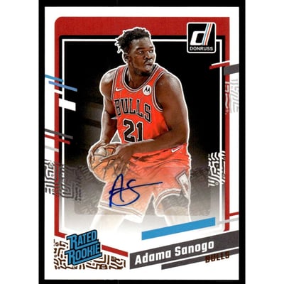 2023-24 Donruss Rated Rookies Signatures #260 Adama Sanogo