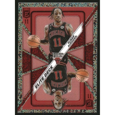 2023-24 Elite Deck International Red #25 DeMar DeRozan