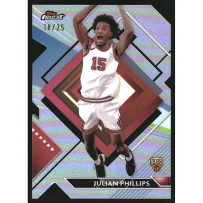 2023-24 Finest Die-Cut Refractors #299 Julian Phillips R