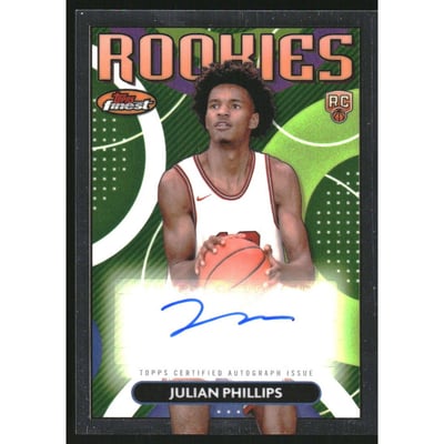 2023-24 Finest Rookie Autographs #RFAJP Julian Phillips