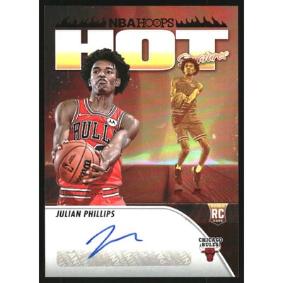 2023-24 Hoops Hot Signatures Rookies #31 Julian Phillips
