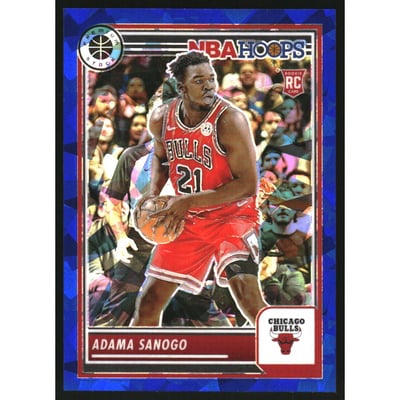 2023-24 Hoops Premium Stock Blue Ice Prizm #47 Adama Sanogo