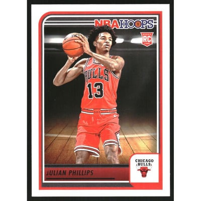 2023-24 Hoops Red Backs #256 Julian Phillips