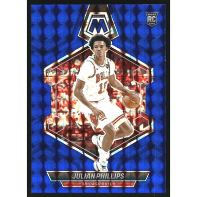2023-24 Panini Mosaic Mosaic Blue #224 Julian Phillips
