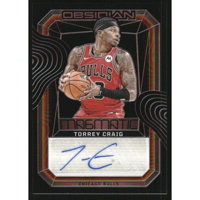 2023-24 Panini Obsidian Magmatic Signatures #30 Torrey Craig/149