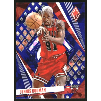 2023-24 Panini Phoenix Blue Ice #142 Dennis Rodman