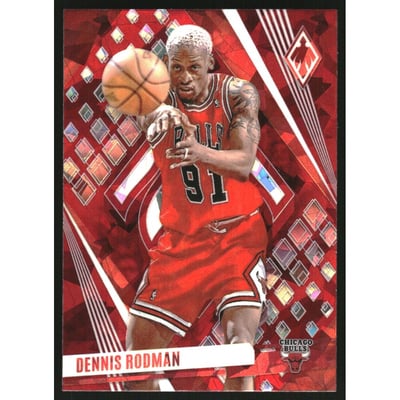 2023-24 Panini Phoenix Red Ice #142 Dennis Rodman