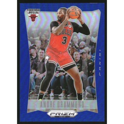 2023-24 Panini Prizm Deca Prizms Blue #95 Andre Drummond
