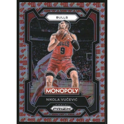 2023-24 Panini Prizm Monopoly Dice #18 Nikola Vucevic