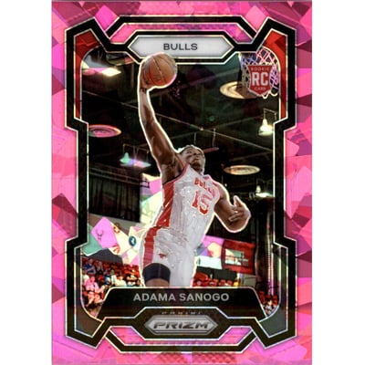 2023-24 Panini Prizm Prizms Pink Ice #286 Adama Sanogo
