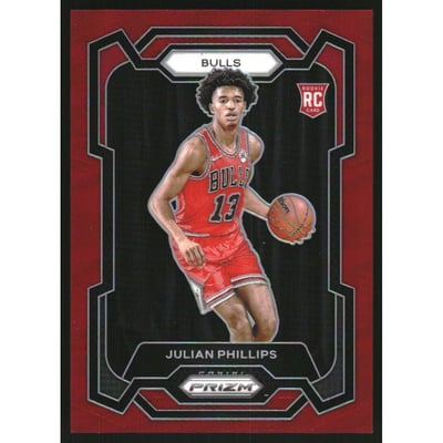 2023-24 Panini Prizm Prizms Red #125 Julian Phillips