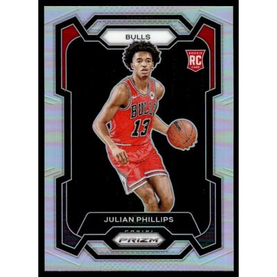 2023-24 Panini Prizm Prizms Silver #125 Julian Phillips
