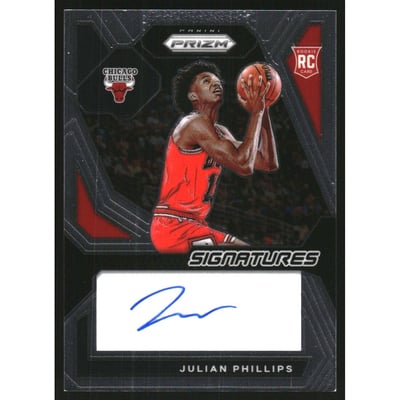 2023-24 Panini Prizm Rookie Signatures #33 Julian Phillips