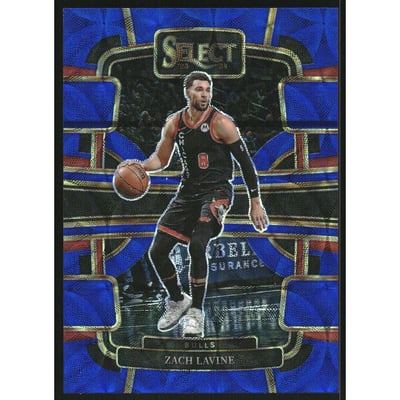 2023-24 Select Prizms Blue Scope #16 Zach LaVine