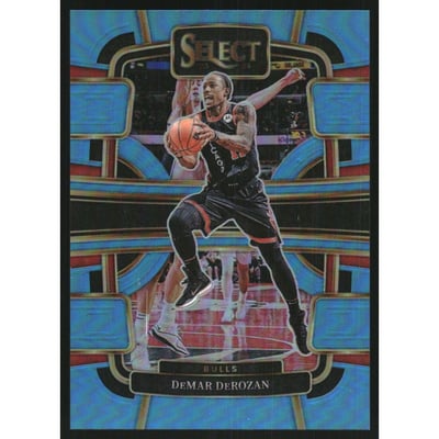 2023-24 Select Prizms Light Blue #10 DeMar DeRozan