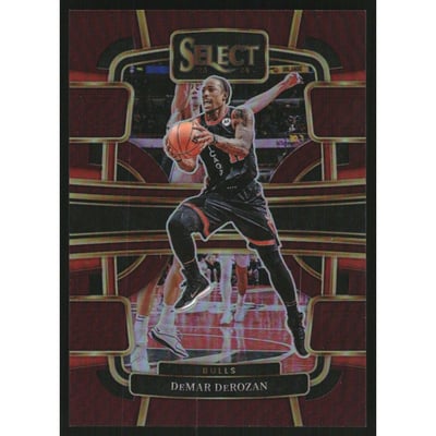 2023-24 Select Prizms Maroon #10 DeMar DeRozan