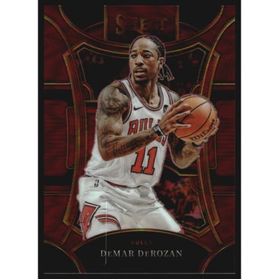 2023-24 Select Prizms Maroon #391 DeMar DeRozan