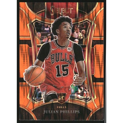2023-24 Select Prizms Orange Flash #331 Julian Phillips