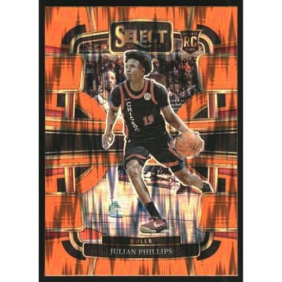 2023-24 Select Prizms Orange Flash #82 Julian Phillips