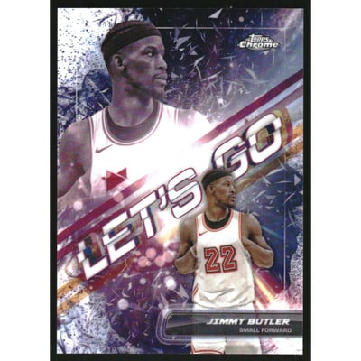 2023-24 Topps Chrome Let's Go #LG21 Jimmy Butler
