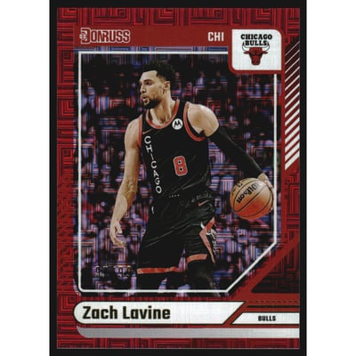 2024-25 Donruss Choice Red #124 Zach LaVine