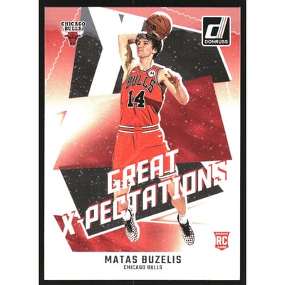 2024-25 Donruss Great X-Pectations Winter #19 Matas Buzelis