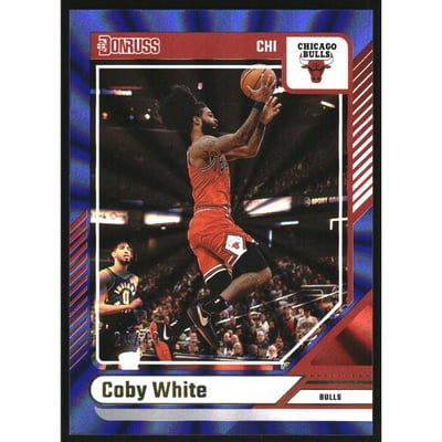 2024-25 Donruss Holo Blue Laser #17 Coby White