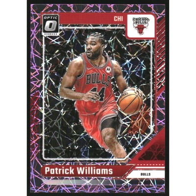 2024-25 Donruss Optic Pink Velocity #92 Patrick Williams