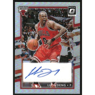 2024-25 Donruss Optic Retro Series Signatures Holo #17 Luol Deng /75