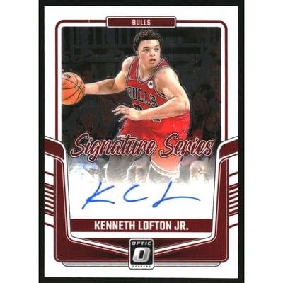 2024-25 Donruss Optic Signature Series #21 Kenneth Lofton Jr.