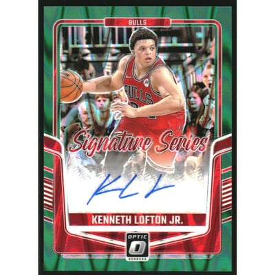 2024-25 Donruss Optic Signature Series Seismic #21 Kenneth Lofton Jr.
