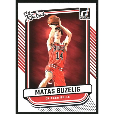 2024-25 Donruss The Rookies #1 Matas Buzelis