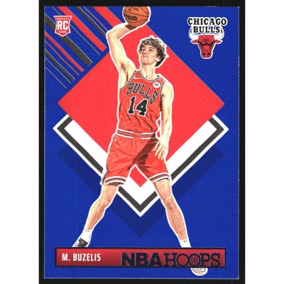 2024-25 Hoops Blue #295 Matas Buzelis