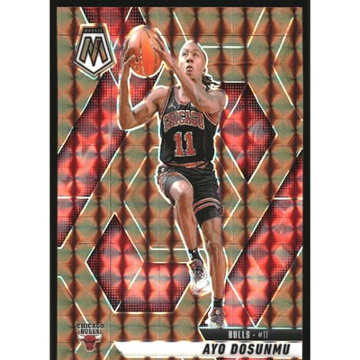 2024-25 Panini Mosaic Mosaic Bronze #32 Ayo Dosunmu