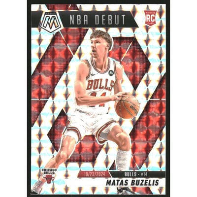 2024-25 Panini Mosaic Mosaic #257 Matas Buzelis/NBA Debut