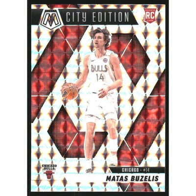 2024-25 Panini Mosaic Mosaic #273 Matas Buzelis/City Edition