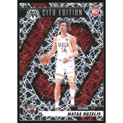 2024-25 Panini Mosaic Premium #273 Matas Buzelis/City Edition