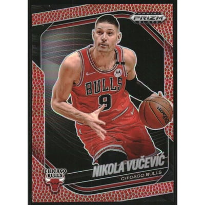 2024-25 Panini Prizm Black Prizms Basketball #10 Nikola Vucevic